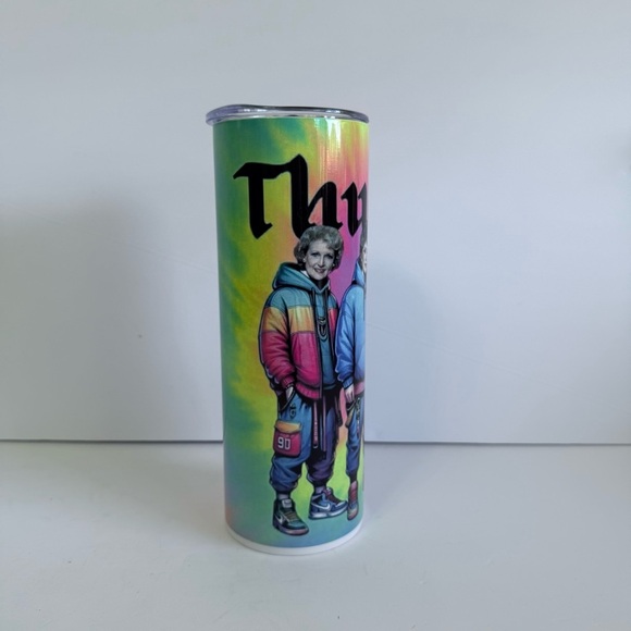 Golden Girls Thug Life 20oz Skinny Tumbler - Picture 3 of 4